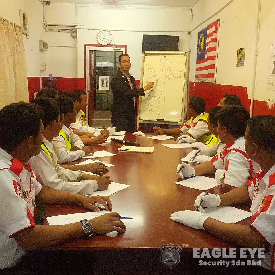 Security Guards traning in Malayisa
